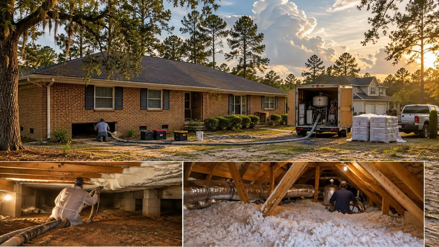 Spray Foam Insulation in Warner Robins, GA